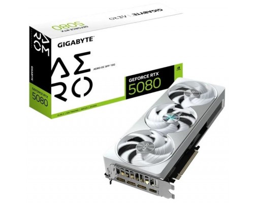 Gigabyte VGA NVIDIA RTX 5080 AERO OC 16GB DDR7